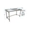 Bk Resources Stainless Steel Work Table, Open Base Plastic Feet 1.5 Riser 60"Wx24"D SVTROB-6024 - alternate 3